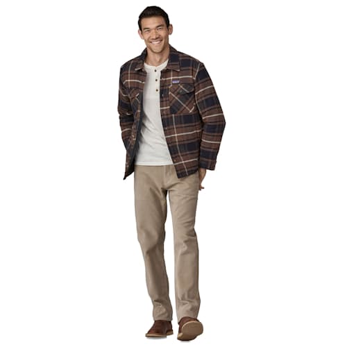 on model image of Lightweight Insulated Fjord Flannel Shirt