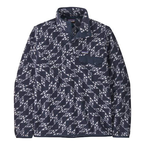 laydown image of Lightweight Synchilla Snap Pullover