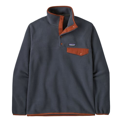 laydown image of Lightweight Synchilla Snap Pullover