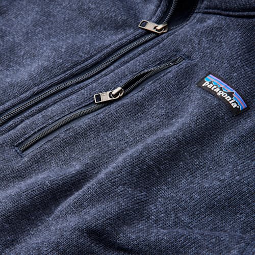 laydown detail image of Better Sweater Quarter Zip