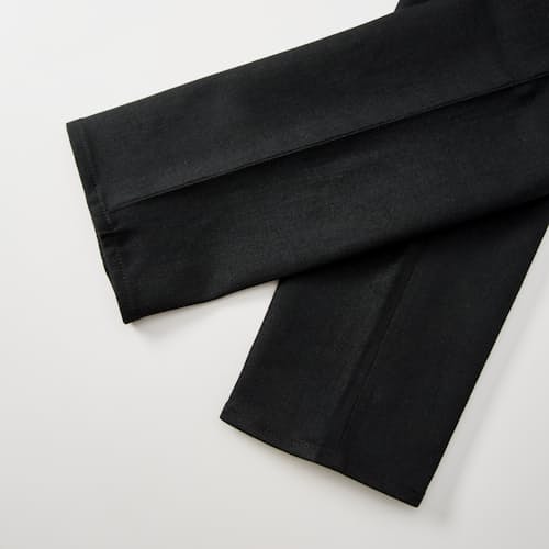 laydown detail image of The Pen Slim Stretch Selvedge Denim Jeans