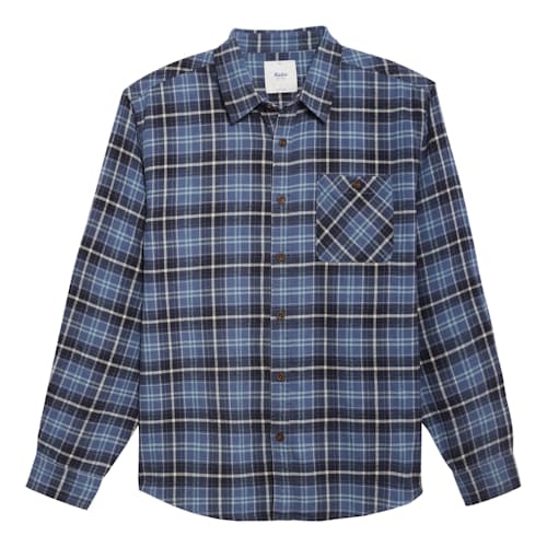 laydown image of Derek Midweight Brushed Flannel
