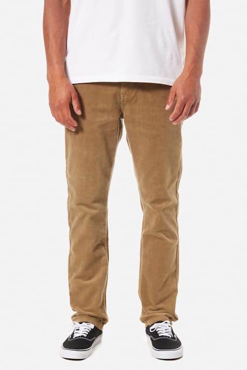 on model image of Corduroy Pipeline Pant