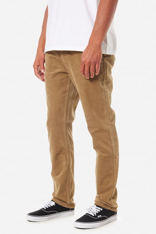 on model image of Corduroy Pipeline Pant
