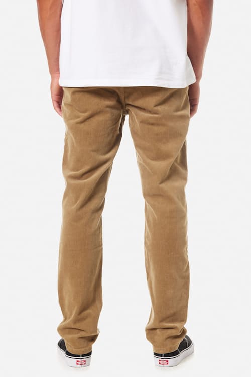 on model image of Corduroy Pipeline Pant