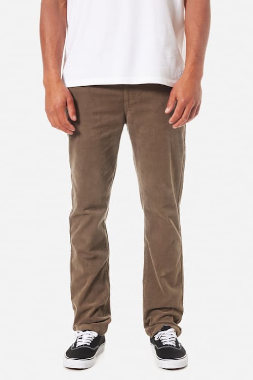 on model image of Corduroy Pipeline Pant