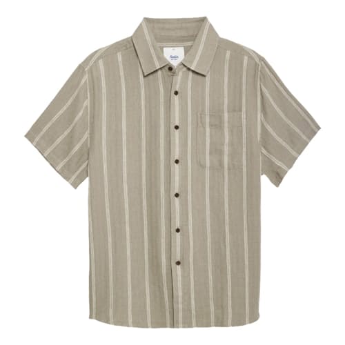 laydown image of Alan Short Sleeve Shirt