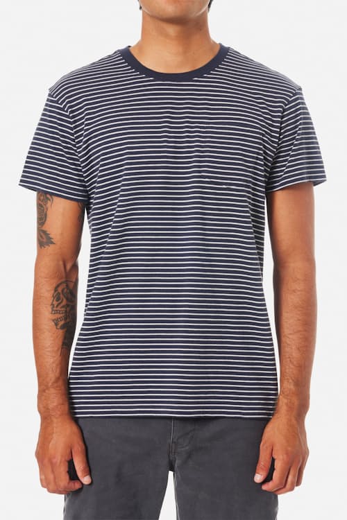 on model image of Finley Pocket T-Shirt