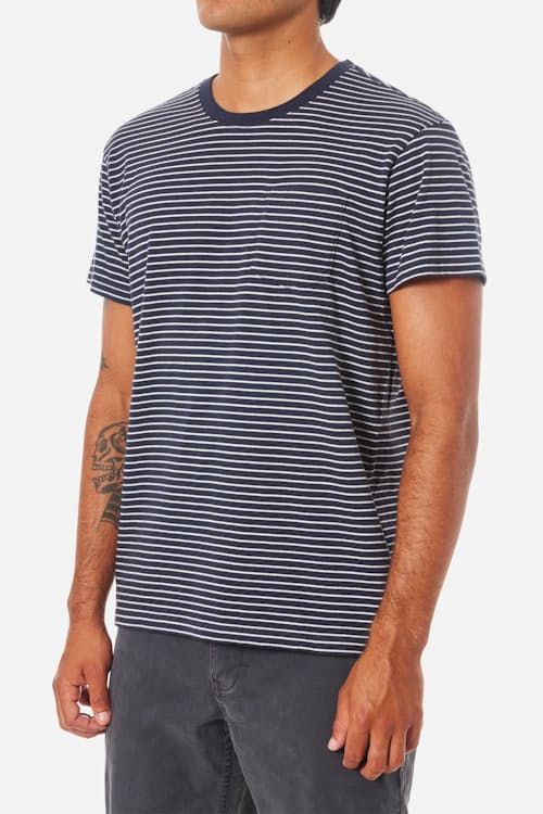 on model image of Finley Pocket T-Shirt