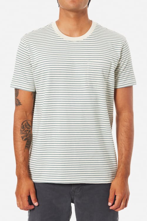 on model image of Finley Pocket T-Shirt