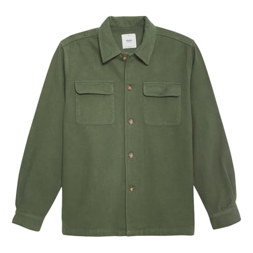 laydown image of Shiloh Heavyweight Brushed Flannel