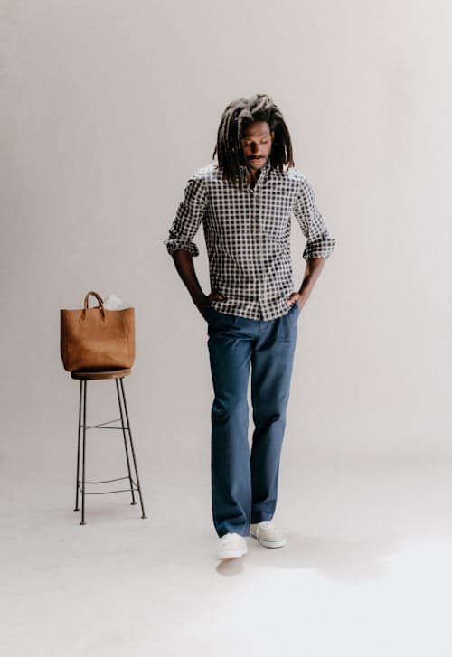 lifestyle image of The Jack Everyday Oxford Shirt