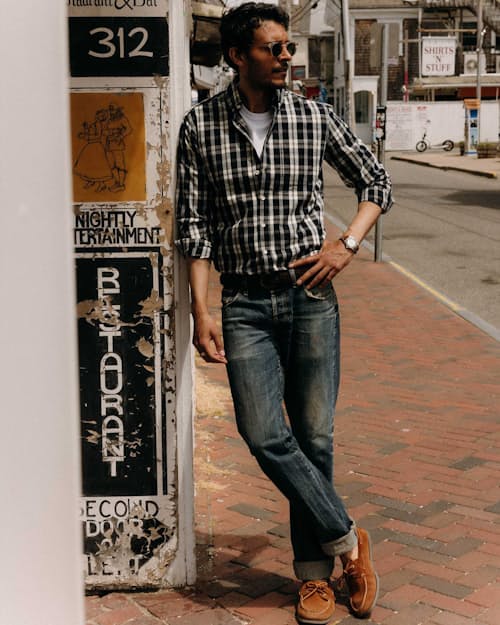 lifestyle image of The Jack Everyday Oxford Shirt
