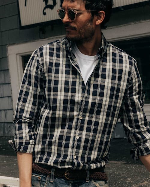 lifestyle image of The Jack Everyday Oxford Shirt