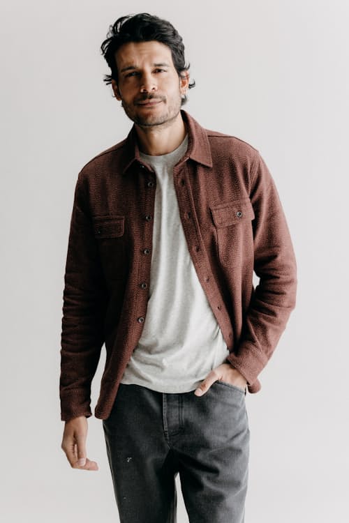 lifestyle image of The Ledge Shirt
