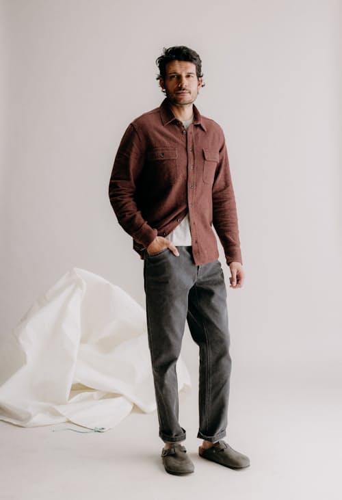 lifestyle image of The Ledge Shirt