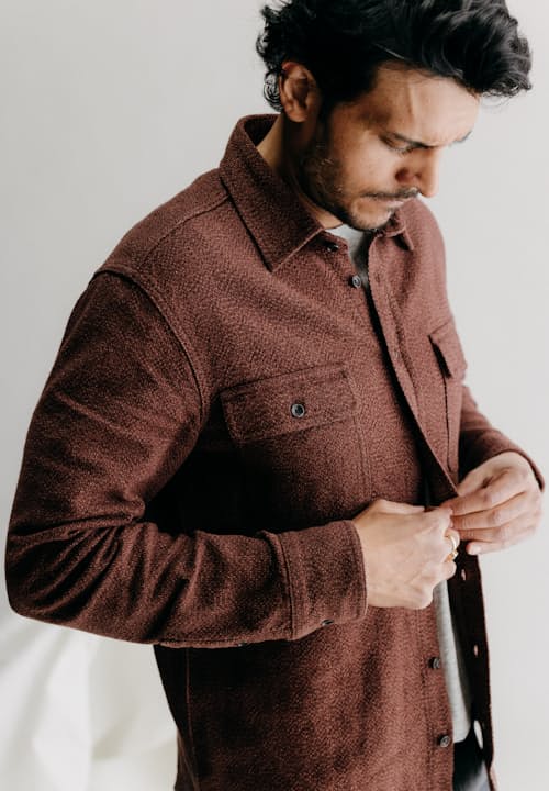 lifestyle image of The Ledge Shirt