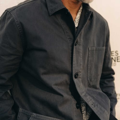 lifestyle image of The Ojai Chore Coat