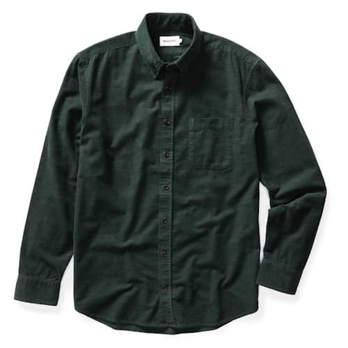 laydown image of The Jack Pincord Shirt
