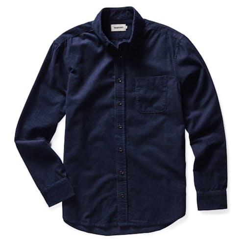 laydown image of The Jack Pincord Shirt