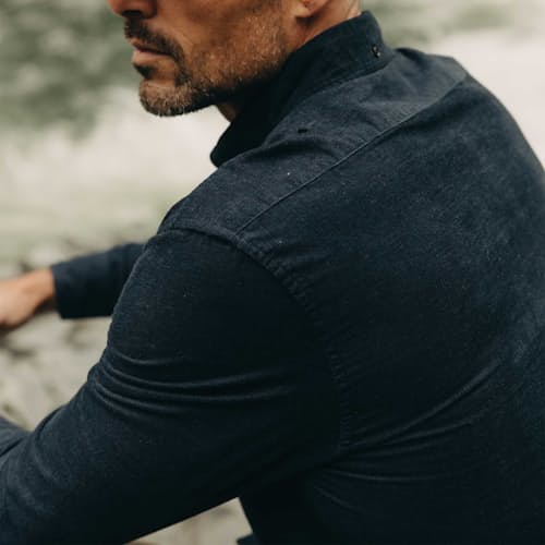 lifestyle image of The Jack Pincord Shirt