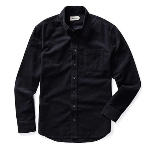 laydown image of The Jack Pincord Shirt