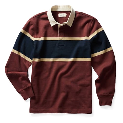 laydown image of The Rugby Shirt