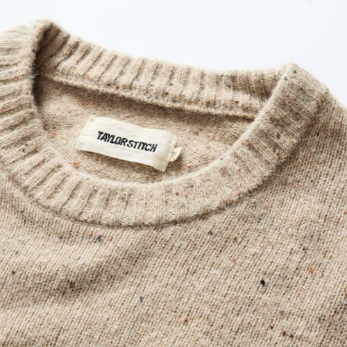 laydown detail image of The Lodge Sweater