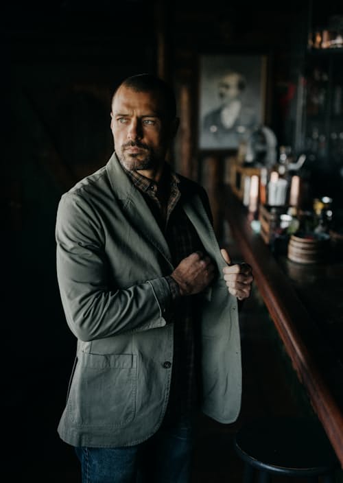 lifestyle image of The Foundation Blazer