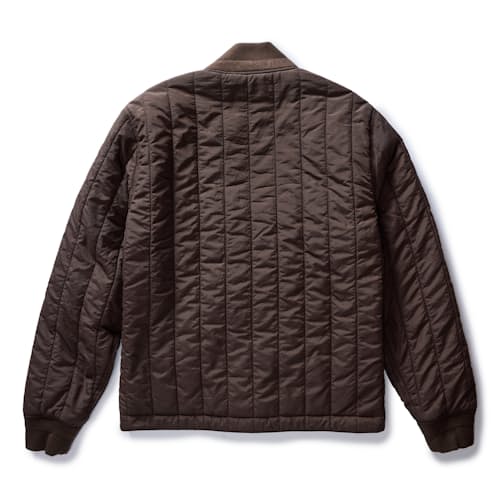laydown image of The Able Nylon Bomber Jacket