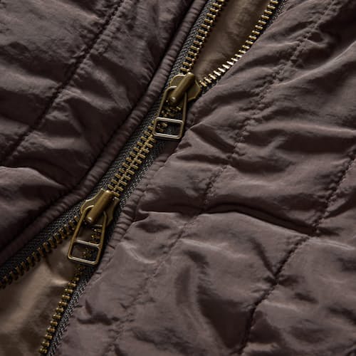 laydown detail image of The Able Nylon Bomber Jacket
