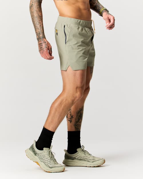 on model image of Sevens Sport Short Unlined - 5"