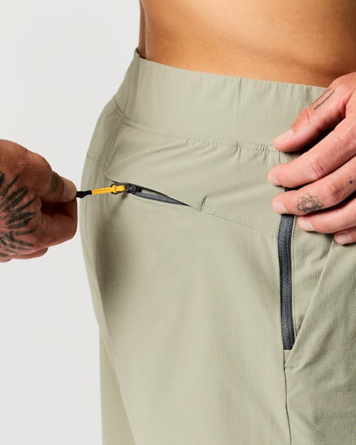 on model image of Sevens Sport Short Unlined - 5"