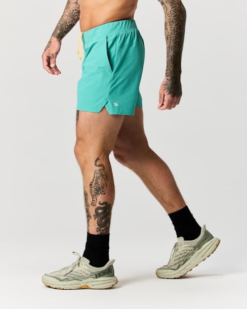 on model image of Sevens Sport Short Unlined - 5"