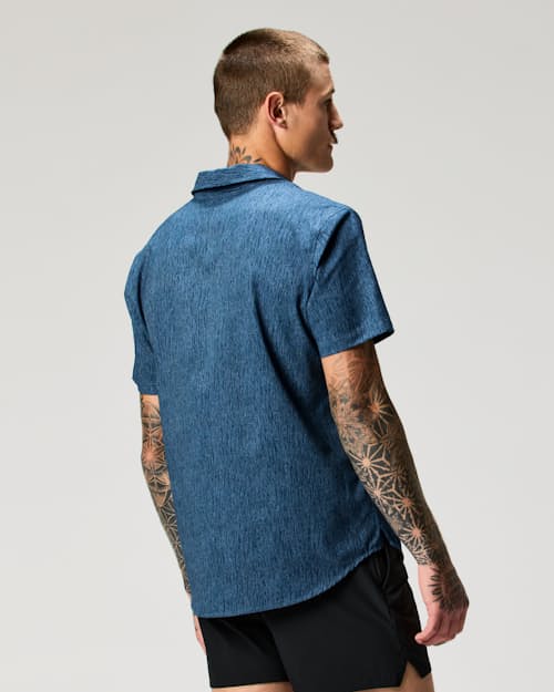 on model image of Airweave Performance Shirt