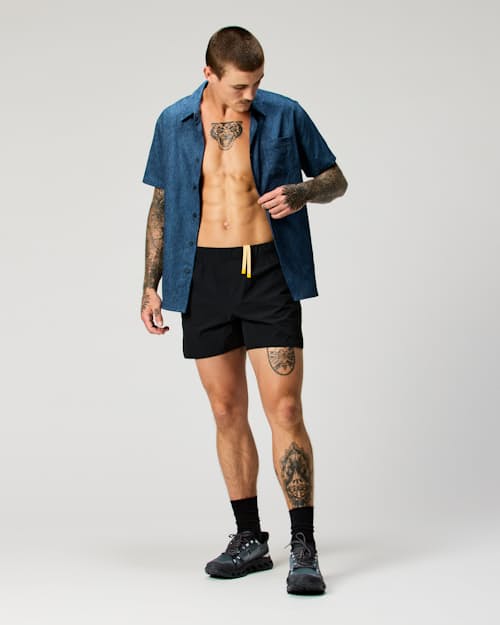on model image of Airweave Performance Shirt