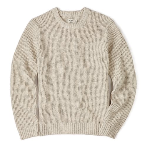 laydown image of Recycled Cotton Headlands Crewneck Sweater