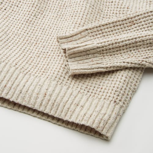 laydown detail image of Recycled Cotton Headlands Crewneck Sweater