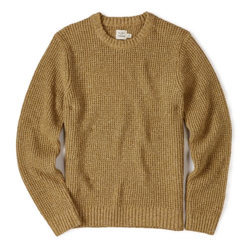 laydown image of Recycled Cotton Headlands Crewneck Sweater