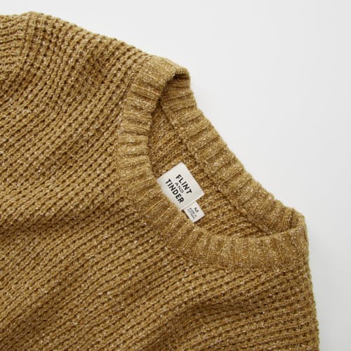 laydown detail image of Recycled Cotton Headlands Crewneck Sweater