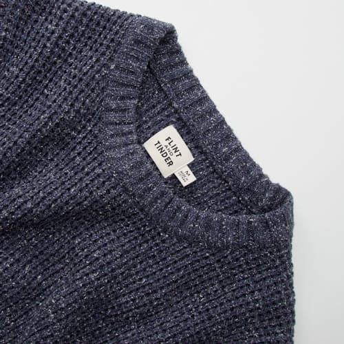 laydown detail image of Recycled Cotton Headlands Crewneck Sweater