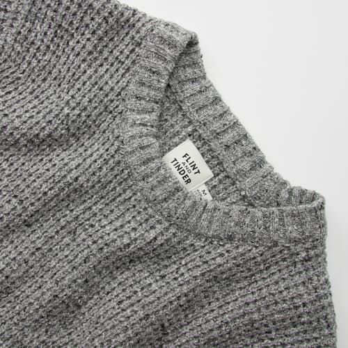 laydown detail image of Recycled Cotton Headlands Crewneck Sweater
