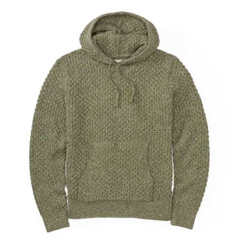 laydown image of Recycled Cotton Headlands Hoodie
