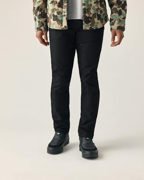 lifestyle image of Rover Double-Knee Work Pant - HB Slim