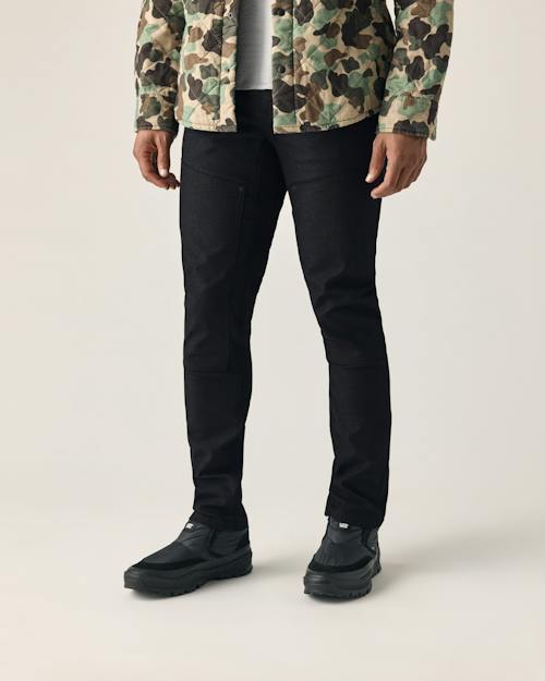 lifestyle image of Rover Double-Knee Work Pant - HB Slim