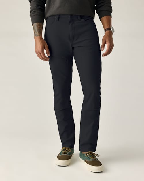 on model image of Rover Double-Knee Work Pant - HB Slim
