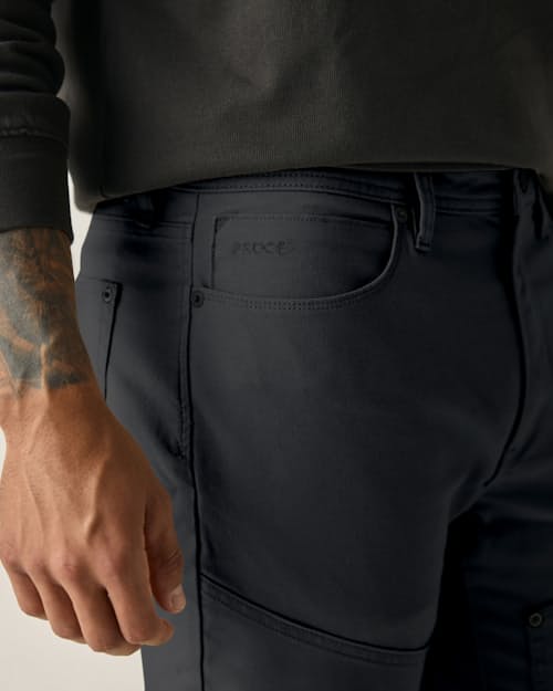 on model image of Rover Double-Knee Work Pant - HB Slim
