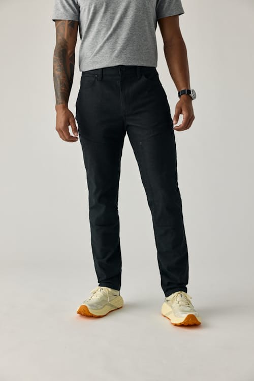 on model image of Rover Double-Knee Work Pant - HB Slim