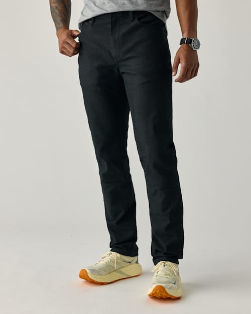 on model image of Rover Double-Knee Work Pant - HB Slim