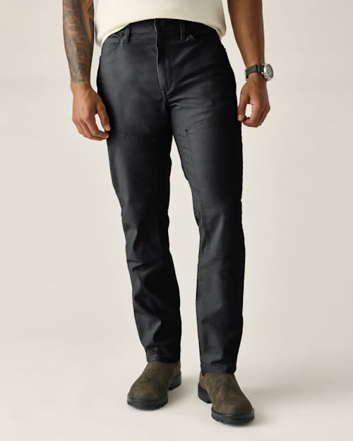 on model image of Rover Double-Knee Work Pant - HB Straight